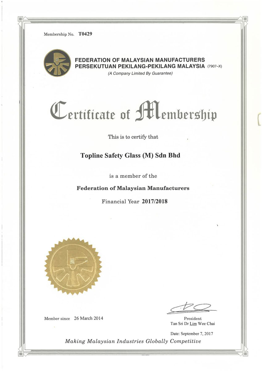 FMM Certificate Membership
